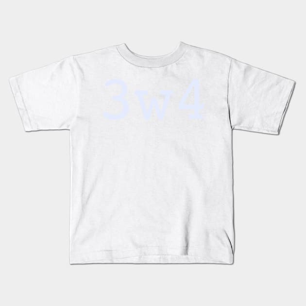 enneagram 3 wing 4 Kids T-Shirt by weloveart